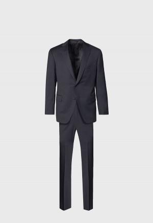 Paul Stuart All Year Wool Paul Suit Grey | AU_PAUL48812