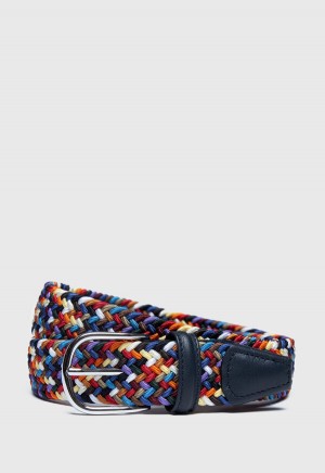 Paul Stuart Braided Stretch Multicolor | AU_PAUL17684