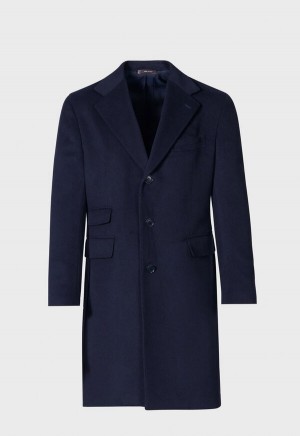 Paul Stuart Cashmere Navy | AU_PAUL68706