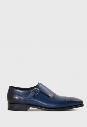 Paul Stuart Giordano Leather Blue | AU_PAUL30668