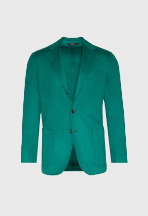 Paul Stuart Green Cashmere Soft Green | AU_PAUL17014