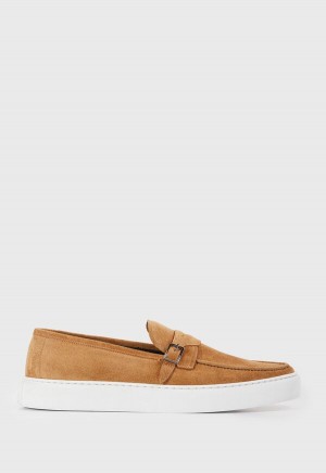 Paul Stuart Guanto III Suede Brown | AU_PAUL48266