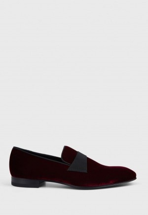 Paul Stuart Heron Patent Leather Formal Burgundy | AU_PAUL32037