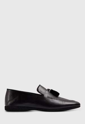 Paul Stuart Hope Leather Black | AU_PAUL85782