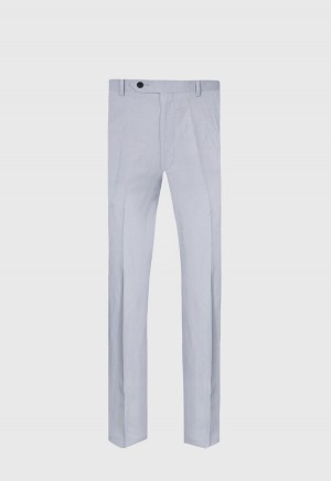 Paul Stuart Linen & Silk James Silver | AU_PAUL92866