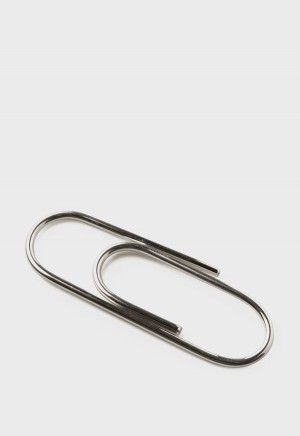 Paul Stuart Paper Clip Money Clip Silver | AU_PAUL31549