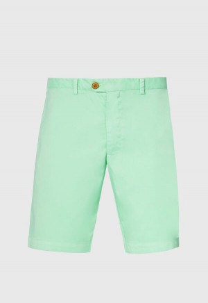 Paul Stuart Performance Short Light Green | AU_PAUL90854