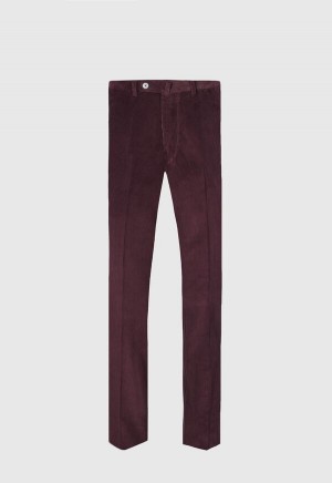 Paul Stuart Soft Corduroy Purple | AU_PAUL53259