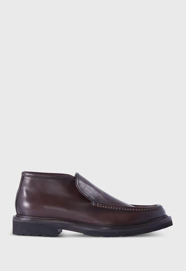 Paul Stuart Barcelona Leather Dark Brown | AU_PAUL17260