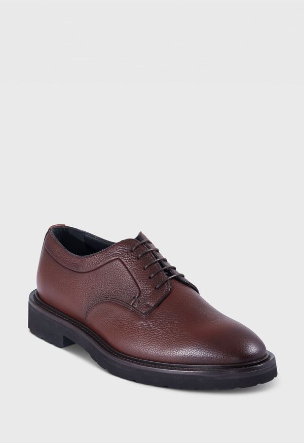 Paul Stuart Bartlett Leather Derby Brown | AU_PAUL14803