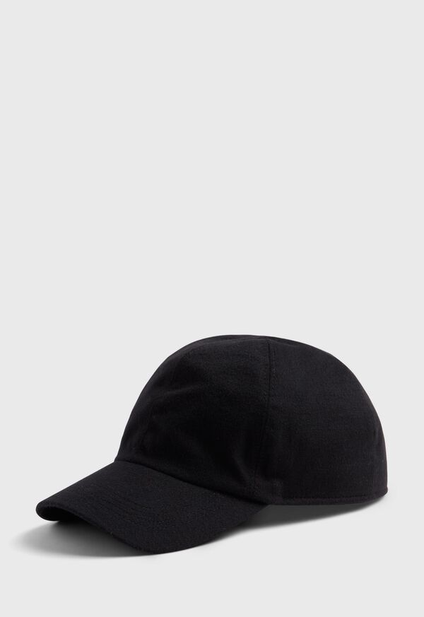 Paul Stuart Baseball Cap with Ear Flaps Black | AU_PAUL65235