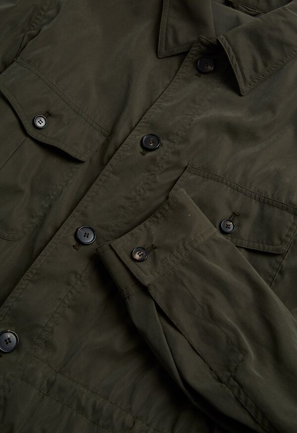 Paul Stuart Belsetta Safari Jacket Olive | AU_PAUL81485