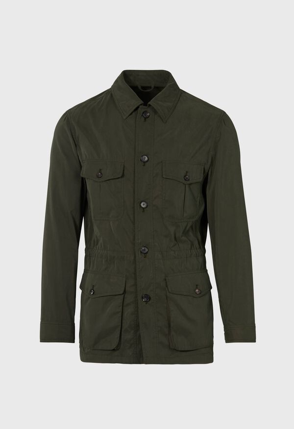 Paul Stuart Belsetta Safari Jacket Olive | AU_PAUL81485