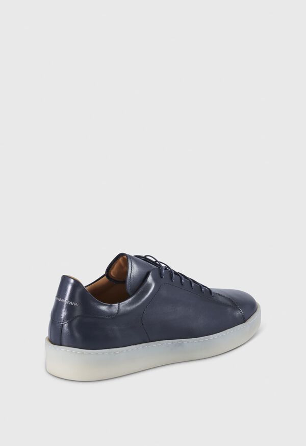 Paul Stuart Boston Leather Derby Blue | AU_PAUL49662