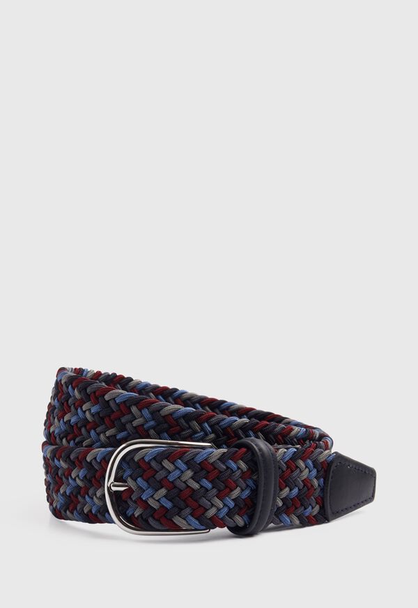 Paul Stuart Braided Stretch Red / White / Blue | AU_PAUL70687