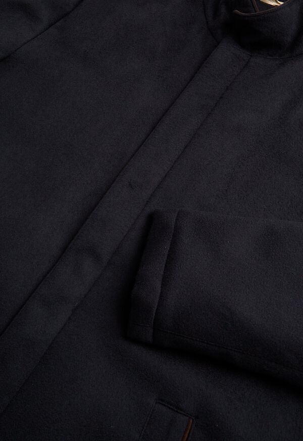 Paul Stuart Cashmere Car Coat Navy | AU_PAUL50774