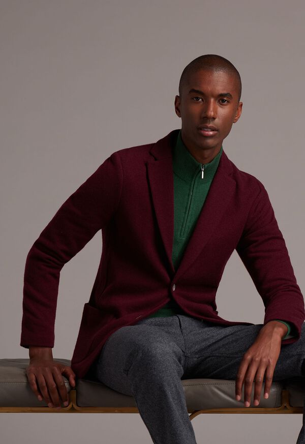 Paul Stuart Cashmere Felt Burgundy | AU_PAUL87615