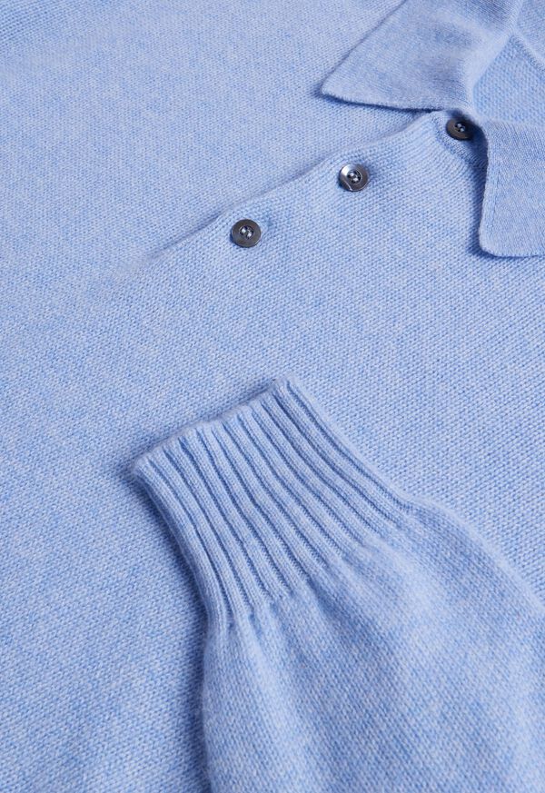 Paul Stuart Cashmere Long Sleeve Light Blue | AU_PAUL76910