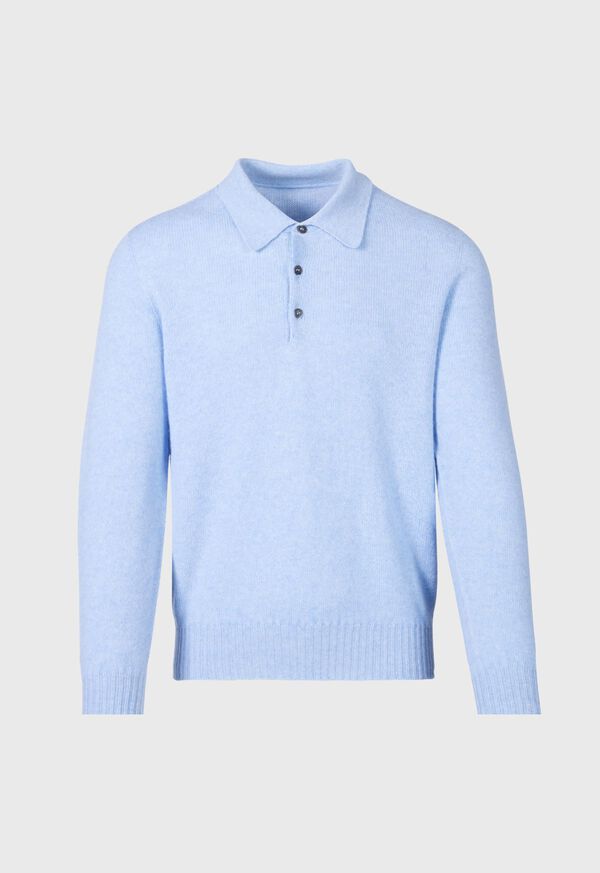 Paul Stuart Cashmere Long Sleeve Light Blue | AU_PAUL76910