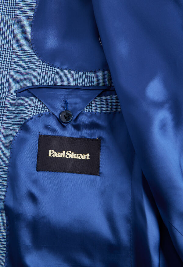 Paul Stuart Cashmere Plaid Blue | AU_PAUL22014