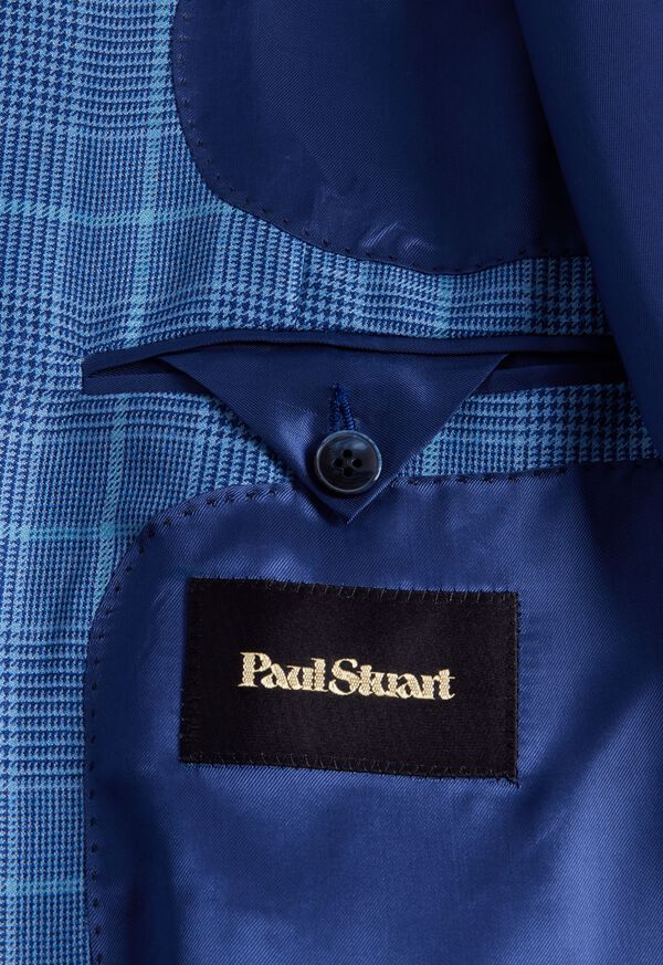 Paul Stuart Cashmere Plaid Blue | AU_PAUL71270