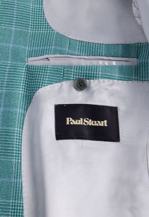 Paul Stuart Cashmere Plaid Green | AU_PAUL65994