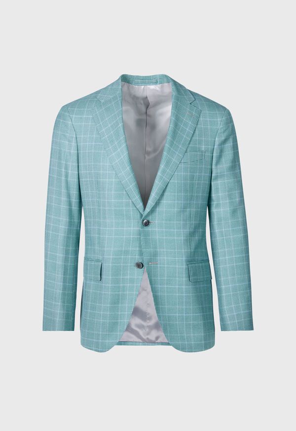 Paul Stuart Cashmere Plaid Green | AU_PAUL65994