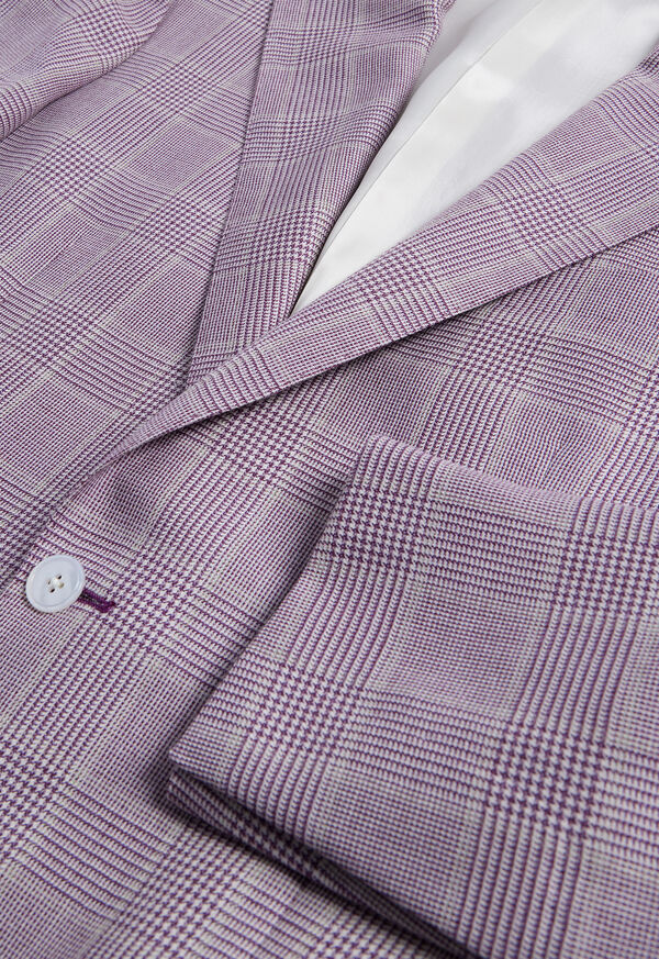 Paul Stuart Cashmere Plaid Purple | AU_PAUL65484