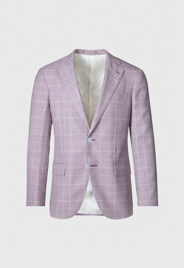 Paul Stuart Cashmere Plaid Purple | AU_PAUL65484