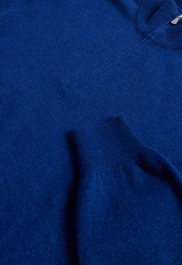 Paul Stuart Cashmere Quarter Zip Pullover Blue | AU_PAUL15361