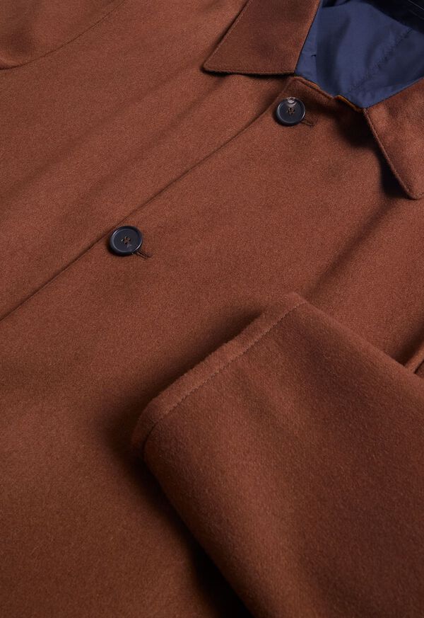 Paul Stuart Cashmere Reversible Navy / Brown | AU_PAUL14109