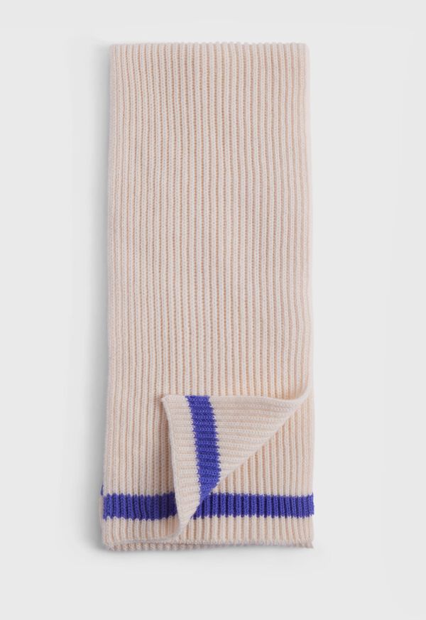 Paul Stuart Cashmere Stripe Scarf Purple | AU_PAUL44254