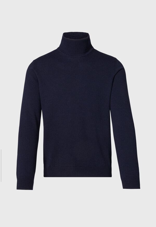 Paul Stuart Cashmere Turtleneck Navy | AU_PAUL59394