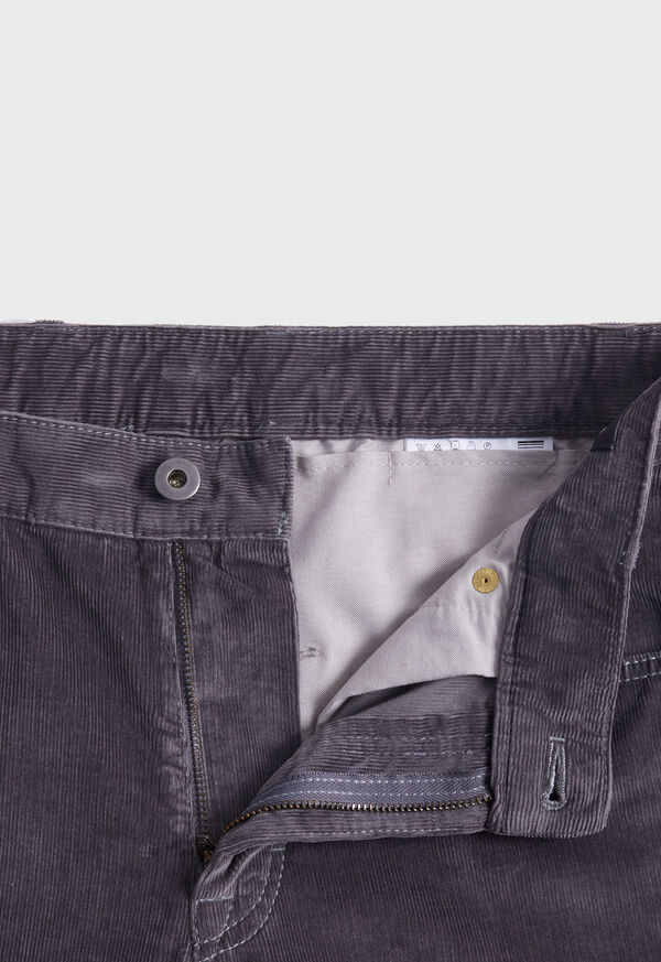 Paul Stuart Classic Five-Pocket Corduroy Grey | AU_PAUL89735