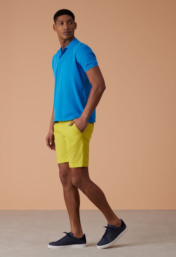 Paul Stuart Cotton Bermuda Yellow | AU_PAUL20394