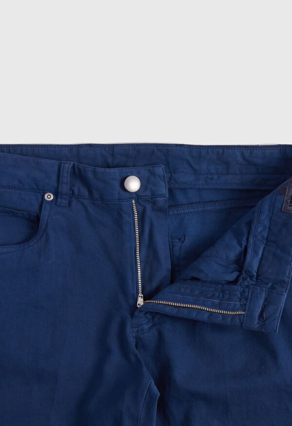 Paul Stuart Cotton Five Pocket Dark Blue | AU_PAUL60147