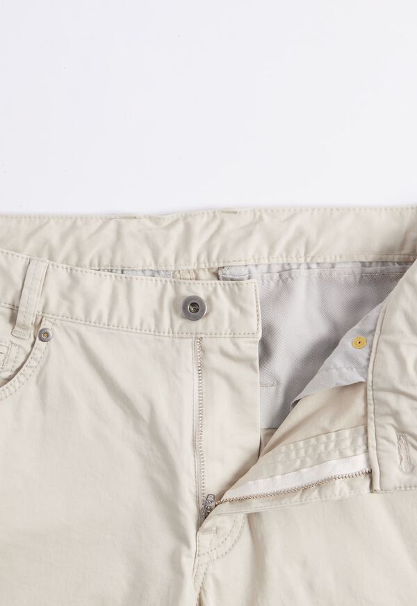 Paul Stuart Cotton Five Pocket Light Khaki | AU_PAUL92770