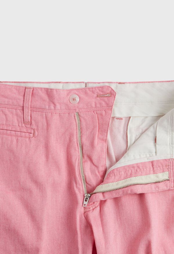 Paul Stuart Cotton Plain Front Pink | AU_PAUL60763