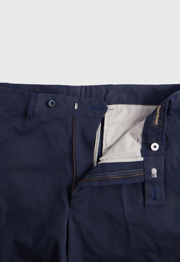 Paul Stuart Cotton & Cashmere Bermuda Navy | AU_PAUL43411