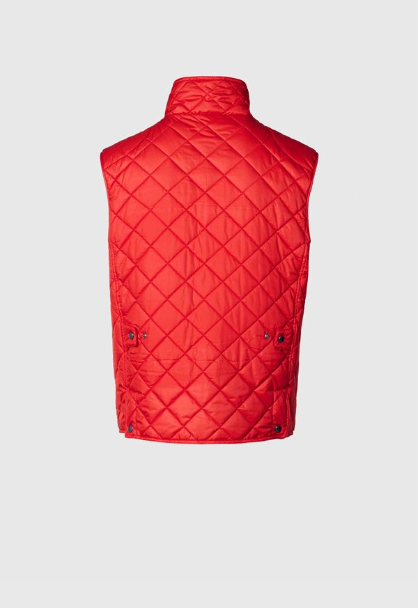 Paul Stuart Diamond Quilted Red | AU_PAUL95526