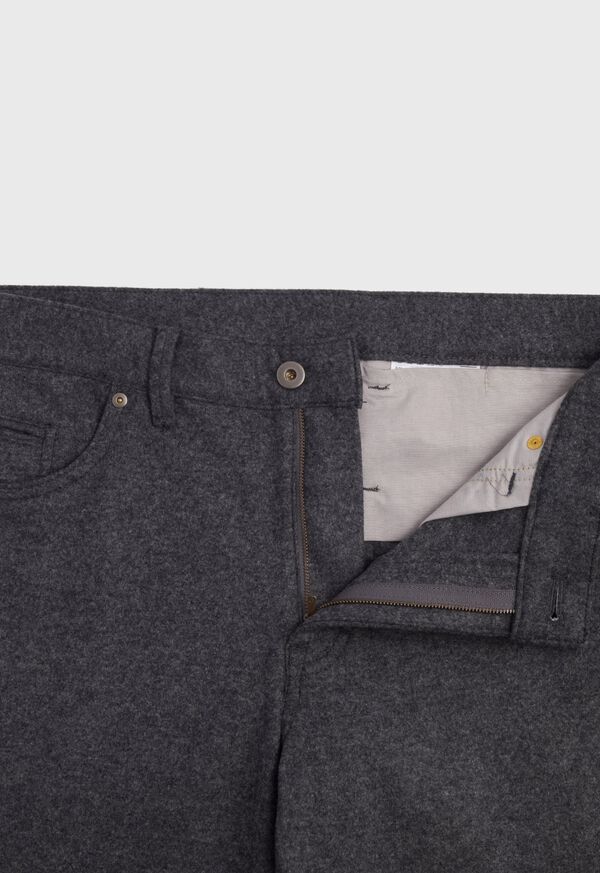 Paul Stuart Five Pocket Carded Jersey Dark Grey | AU_PAUL60276