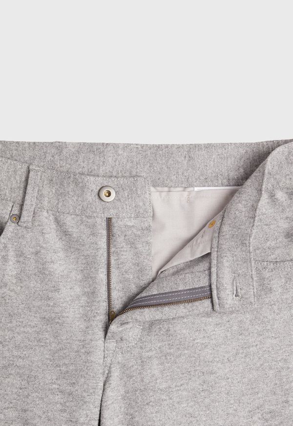 Paul Stuart Five Pocket Carded Jersey Light Grey | AU_PAUL38545