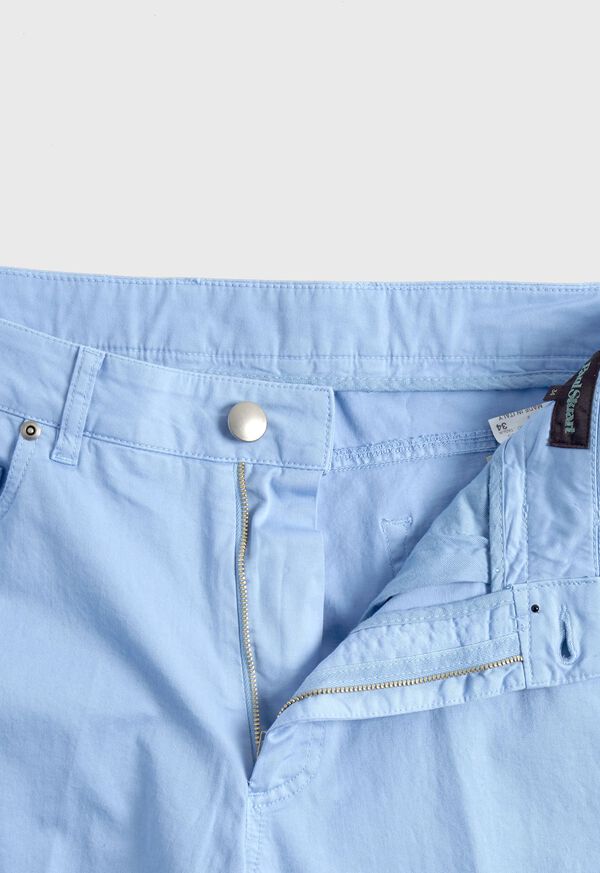 Paul Stuart Five Pocket Gabardine Twill Light Blue | AU_PAUL68857