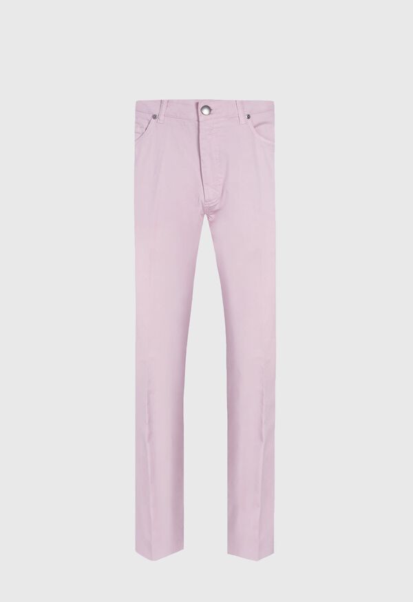 Paul Stuart Five Pocket Gabardine Twill Light Pink | AU_PAUL53401