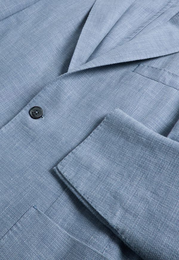 Paul Stuart Garment Dyed Basketweave Blue | AU_PAUL32508