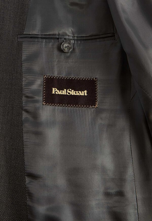 Paul Stuart Grey Nailhead All Year Wool Paul Grey | AU_PAUL99407