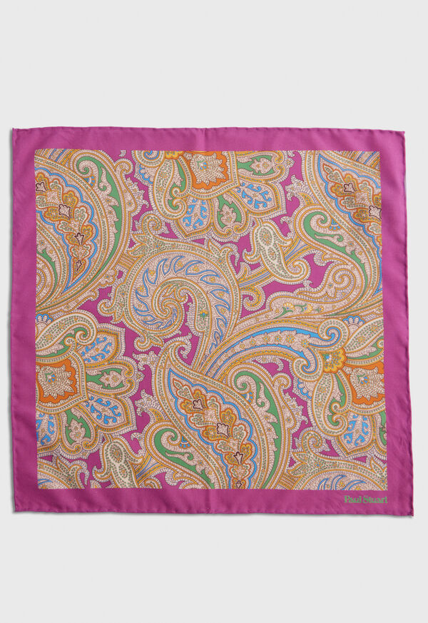 Paul Stuart Habotai Silk Summer Paisley Multicolor | AU_PAUL45020