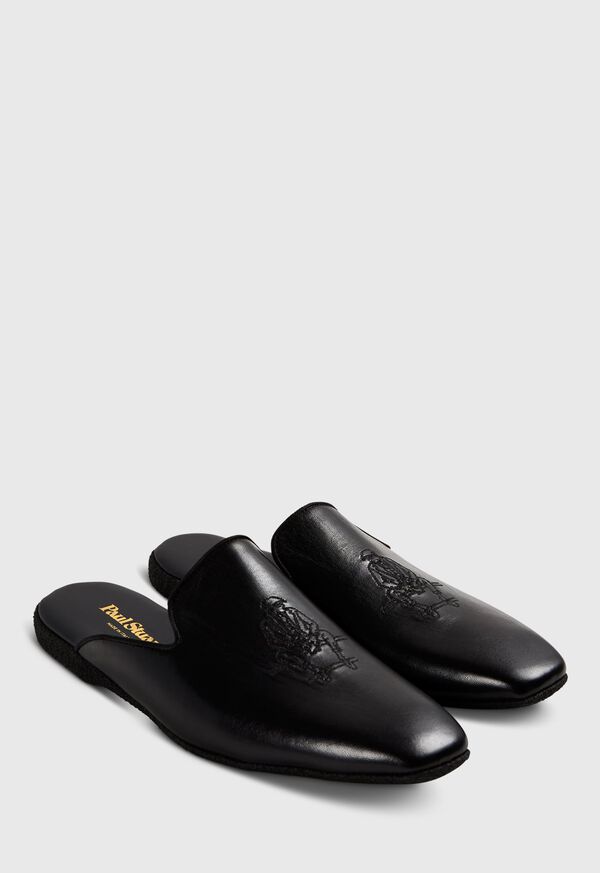 Paul Stuart Hamilton II Leather Slip-On Black | AU_PAUL92153