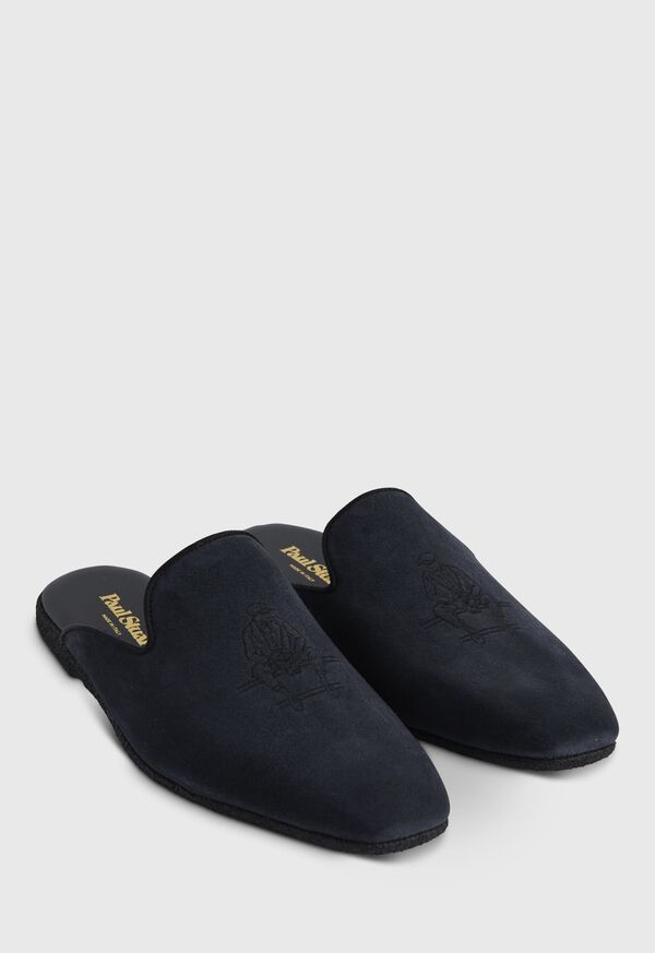 Paul Stuart Hamilton Suede Slip-On Blue | AU_PAUL34808