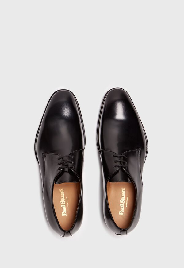 Paul Stuart Hancock Plain Toe Blucher Black | AU_PAUL45045